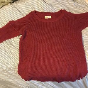 Hollister cold shoulder sweater
